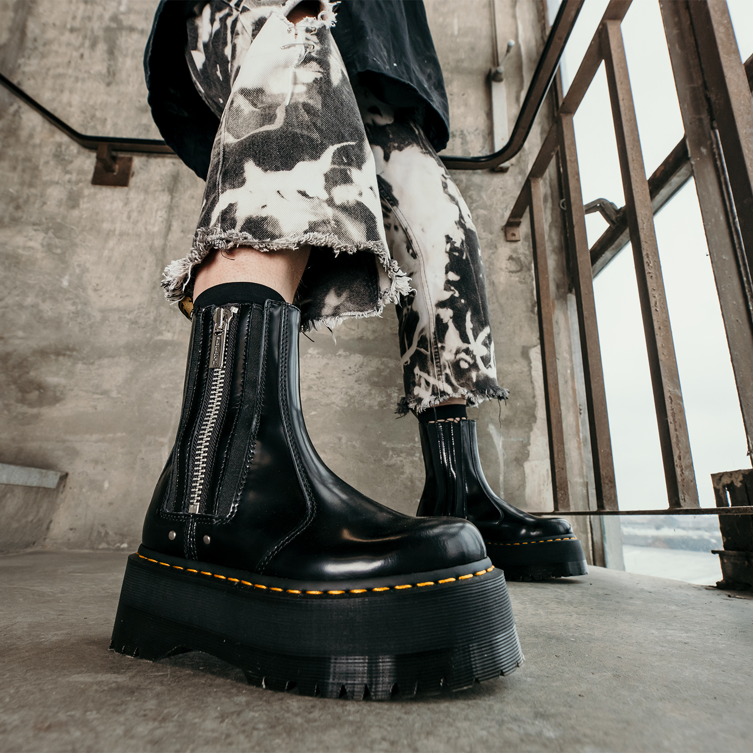 Dr. Martens on Twitter: "Inspired by 60 years of fearless wearers and counting, our 2976 Max boots will make feel invincible from second you've zipped them up. on our