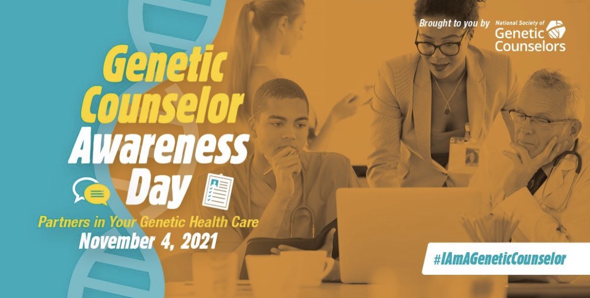 It’s Genetic Counselor Awareness Day! Some fav aspects of my job #GCchat
🧬 Advocate for & empower families to make informed choices
🧬 Assess risk for inherited conditions    🧬 Interpret genetic test results 
🧬 Research 🔬🧠
🧬 Educate students & medical providers on genetics