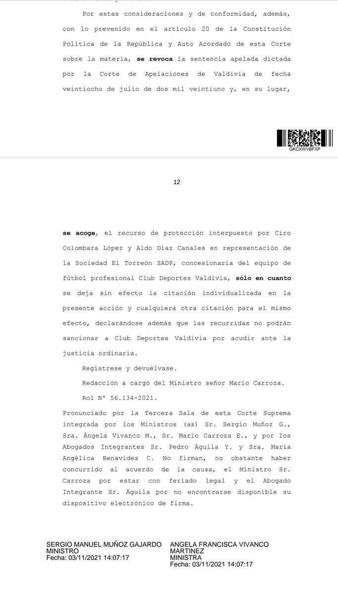 sebastianpini1's tweet photo. Chile: Corte Suprema declara ilegal y arbitraria la prohibición de acudir a tribunales ordinarios y denegar la licencia de club por tal razón. https://t.co/OlFqh7P0fp