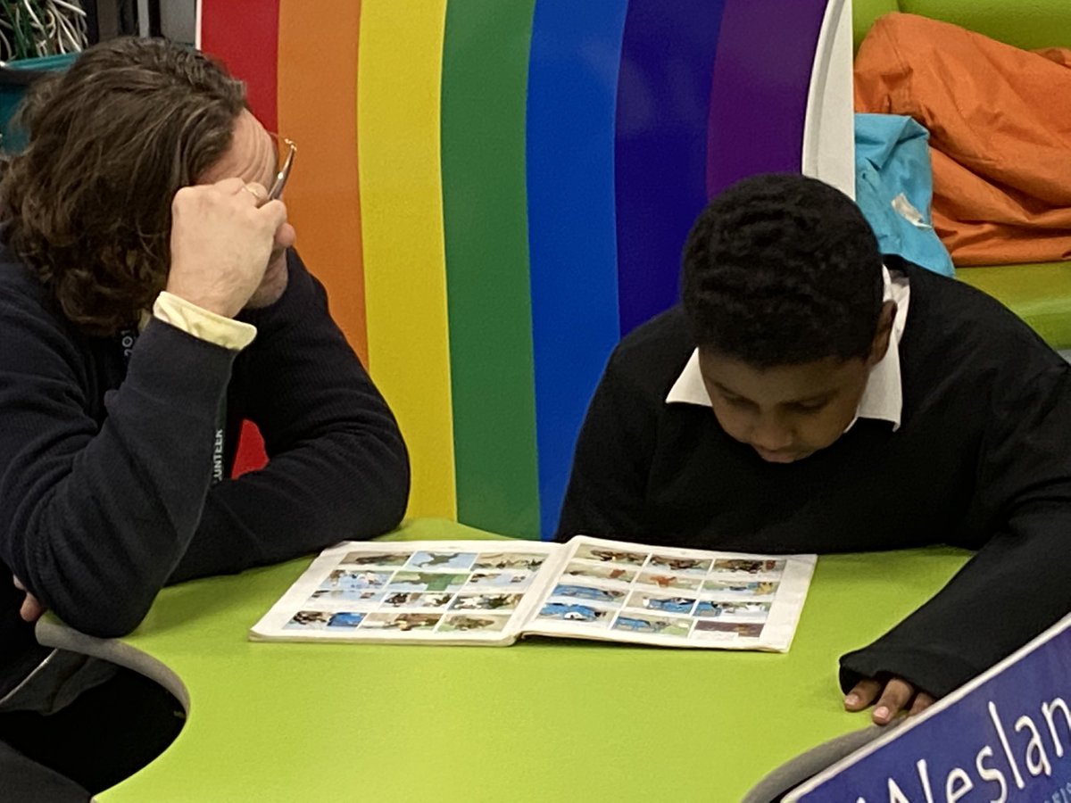 HannahMorePri's tweet photo. Reading with buddies… reading with staff… everyone’s reading at Hannah More! @HMRCpressoffice @HMRCgovuk @EveryChildRead https://t.co/6z7hdNfNDD