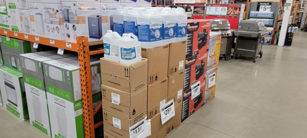 Keep warm this winter, HD is ready for our customers. Thank you Randy for always being a team player, great job!!