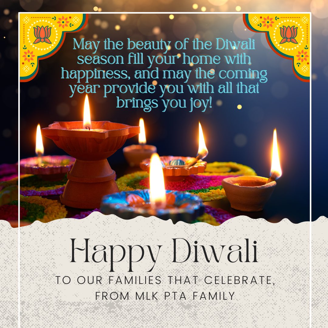 Wishing our <a href="/mlk_elementary/">MLK Elementary School</a> families a wonderful Diwali!