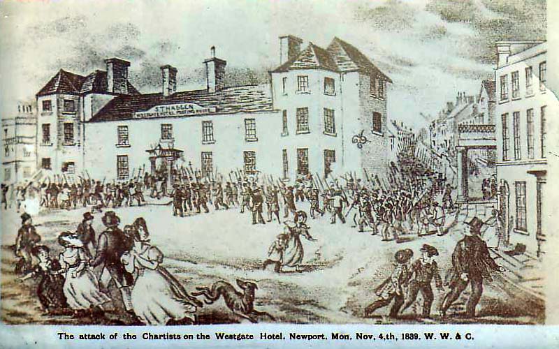radicaldaily's tweet photo. Nov 4 1839 - The Newport Rising takes place. The last large-scale armed rebellion in mainland Britain, up to 5000 Chartists take part. https://t.co/j2wJDWUHkF