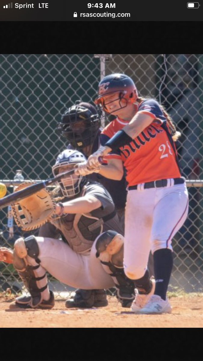 chrisbateman55's tweet photo. 2023 infielder headed to Chattanooga 🔥 off of Georgia HS state championship. @EllaJanish has outstanding power and glove.
Big time prospect!!
@EC05Bilz @IHartFastpitch @michaellew10 @UNCSoftball @Tampa_Softball
#RSAsoftball https://t.co/JA6VElVQzk