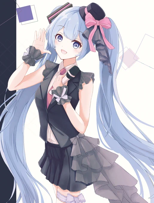 C96表紙のミクちゃん 