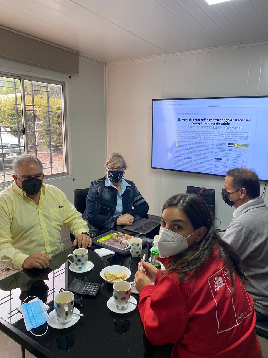 ProChile_Oh's tweet photo. La #agricultura sustentable es uno de los grandes desafíos que tenemos como región y país. Por eso la directora regional de @ProChile_Oh, @Msofiasb visitó la empresa exportadora #BioApply que producen biofertilizantes libres de metales pesados para seguir apoyando su crecimiento https://t.co/EhM05zplOL