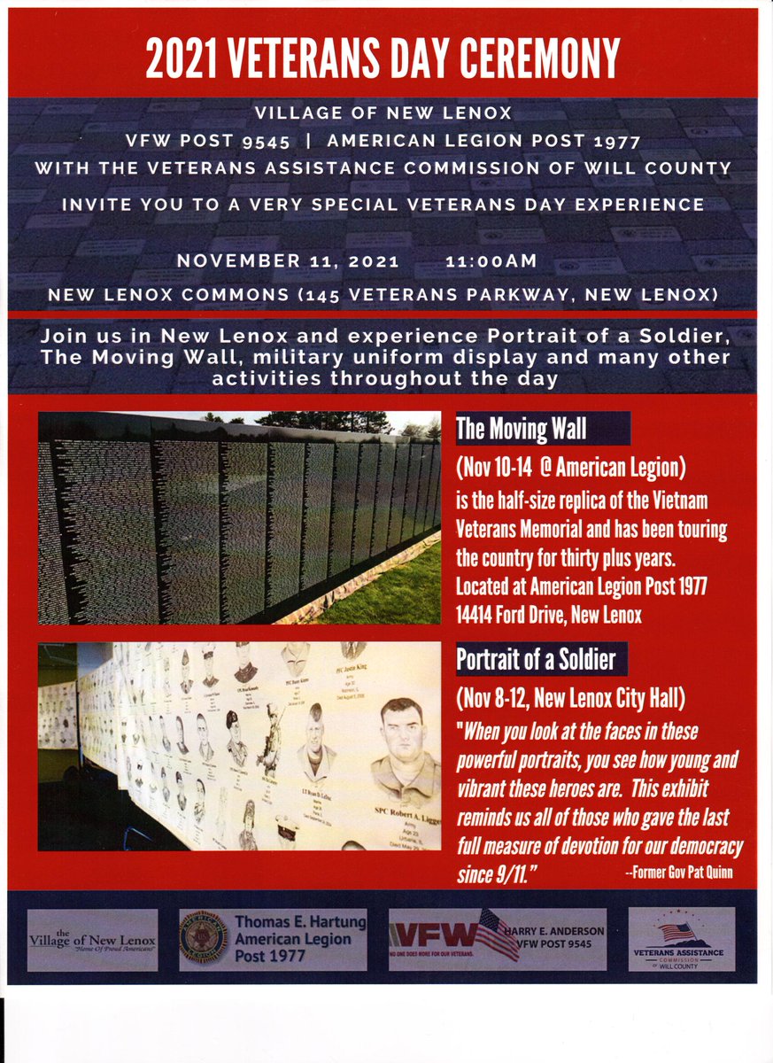 WillCoSheriff's tweet photo. INVITATION TO VETERANS DAY EXPERIENCE - NEW LENOX https://t.co/svSfaDIIyO https://t.co/eAxf7GkIbf