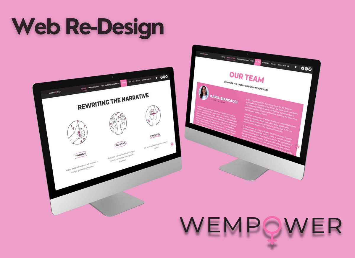Our team have just completed a redesign for wempower.co⚡️

Go and check out the site! 🚀

wempower.co 

#devbyus #wempower #championingethnicminorities #webdesign #webdeveloper #wordpress #southsea 
#womeninbusiness 
#SantanderUniUK #UniversityofPortsmouth