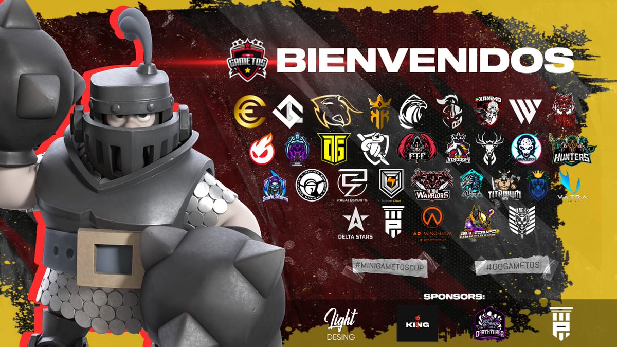 Presentación De Equipos 💥

⭐ | Presentamos a los 32 equipos que estarán participando en nuestra E1

⭐ | Bienvenidos a los equipos participantes, mucha suerte para todos 

⭐ | Los 8 Equipos mas apoyados en los comentarios 💬 serán cabeza de grupo  🤩

#MiniGametosCup