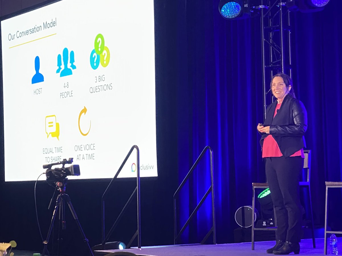 GAChamber's tweet image. Jenn Graham, Founder &amp;amp; CEO of Inclusivv sharing guidance on designing inclusive conversations in the workplace. #GaDEI2021 #DEI