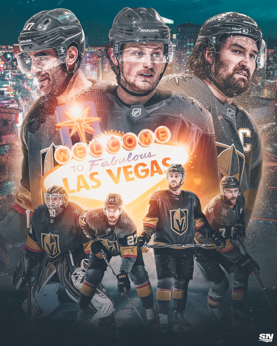 Sportsnet's tweet photo. Eichel ➡️ Vegas ⚔️

Do the @goldenknights become #StanleyCup favourites with a healthy Jack Eichel? 🤔 #VegasBorn https://t.co/eysDYHF3n8
