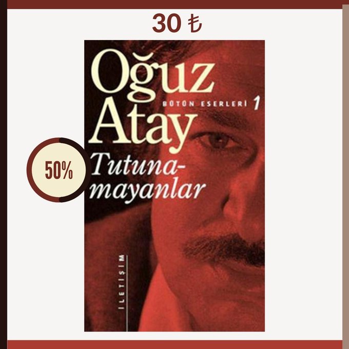 %50 İndirim

Tutunamayanlar

👉mirkitap.com/product-page/t…