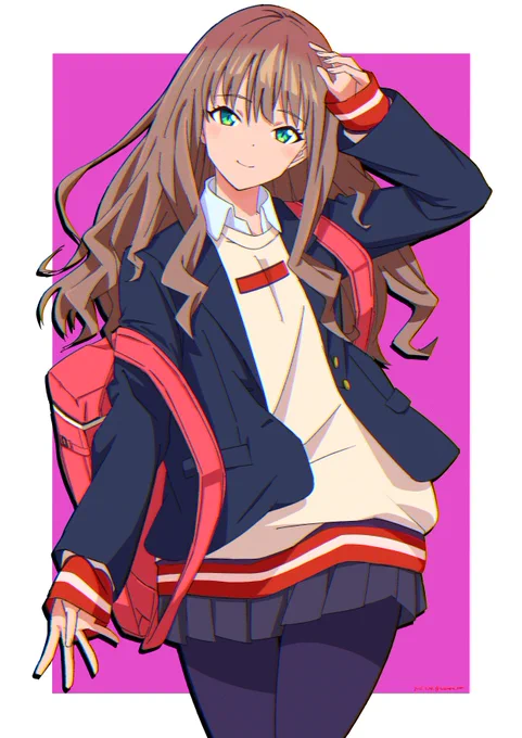 夢芽さん～着色～ 