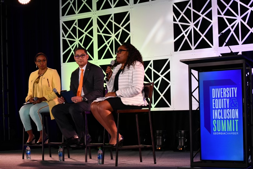 GAChamber's tweet image. @USChamber and JPMorgan Chase &amp;amp; Co. discussing national perspectives on Diversity, Equity, and Inclusion. #DEI #GaDEI2021