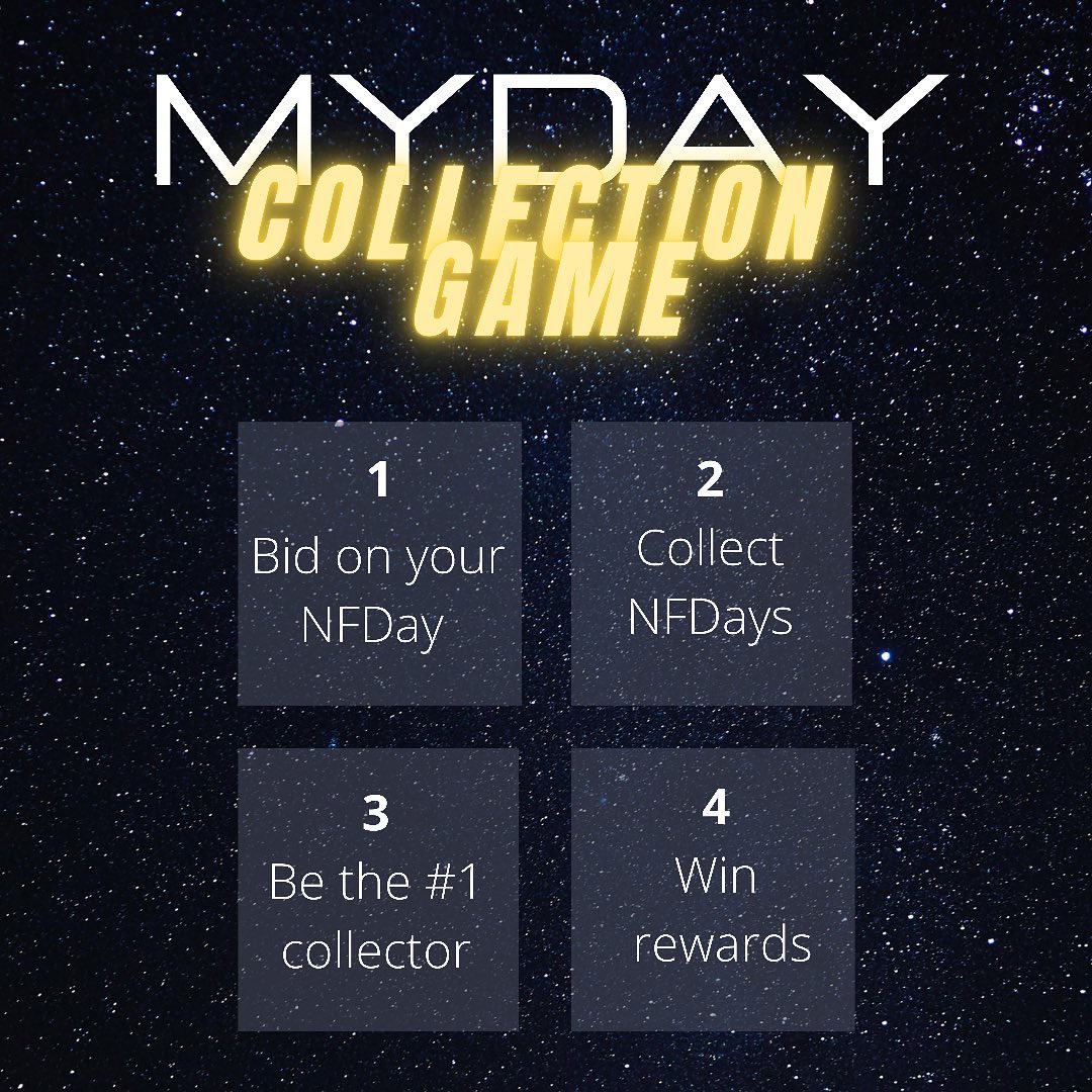 MydayNft's tweet photo. Are you ready for the Ultimate Collectors Challenge? Lets play the Collection Game! #CleanNFT #hen500k #OBJKT #nfday #NFTCommunity #NFTcollection #nftcollectors https://t.co/7bz5tqfESv