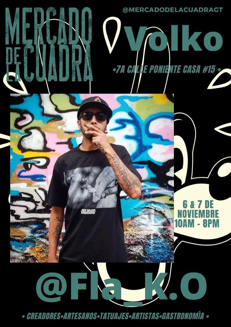 BacteriaSound's tweet photo. Éste sábado por la tarde nos veremos en #Volko en la Antigua para la edición de noviembre del #MercadoDeLaCuadraGt 🔥🔥 https://t.co/5UoHkojZcF