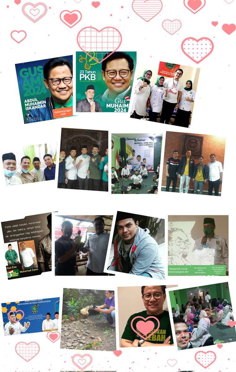 #yaarahmanYaaRahiem..🤲
Mohon Doa Restu
<a href="/cakimiNOW/">A Muhaimin Iskandar</a> 
<a href="/SyaifulHooda/">Syaiful Huda</a> 
<a href="/edwinsumarga73/">Edwin Sumarga</a> 
<a href="/tommykurniawan7/">TOM KUR official</a> 
<a href="/e_erni/">Go eRny</a> 
<a href="/F_444_JP/">Jaro_Peloy</a> 
<a href="/idhamarsyadNow/">Idham Arsyad</a> 
<a href="/nengeemofficiaI/">Neng Eem Marhamah ZH</a> 
<a href="/dpwpkbjabar/">DPW PKB JABAR</a> 
<a href="/DPP_PKB/">DPP PKB</a> 
Semuanya...Semoga Allah Memberikan Kemudahan Kepada Kita Semua..☝️🤲🤲