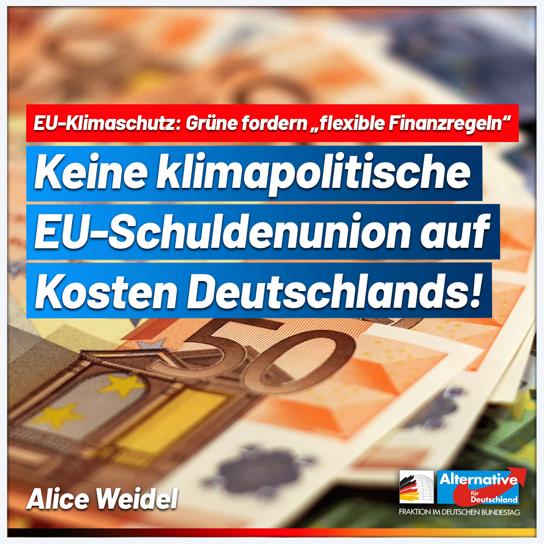 Mit dem #Corona-Wiederaufbaufonds baute man heimlich die #EU zur Schulden- & Fiskalunion um. Die #Merkel-#Regierung hat so bereits Milliardengeschenke auf Kosten unserer #Kinder & Enkel an die südeuropäischen Pleiteländer transferiert. #AfD #Klimaschutz  facebook.com/aliceweidel/po…