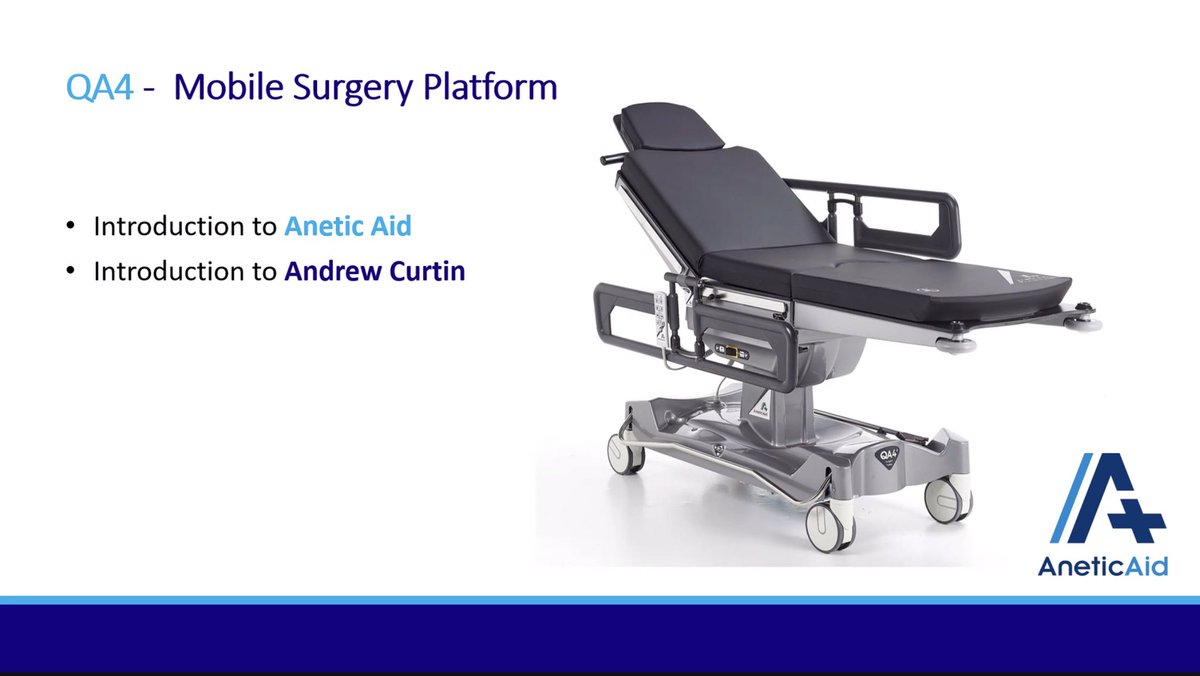 britdaysurgery's tweet photo. @AneticAidLtd Thank you supporting #BADSKnee @HCUK_Clare https://t.co/8YSQOVUO2V