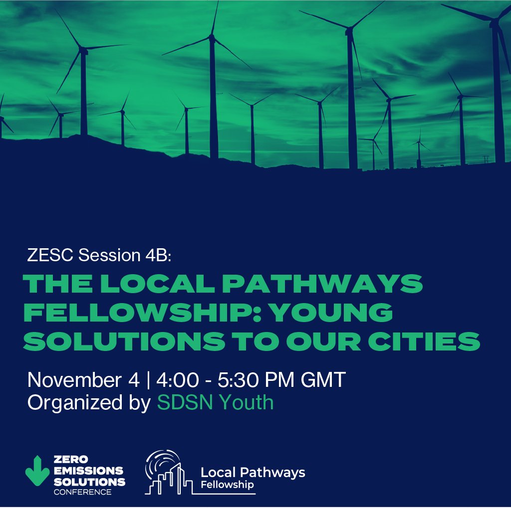 We are live in 3...2...1.

Hear from @anaynestrillas and the Local Pathways fellows NOW at #ZESC2021

Zoom link: us02web.zoom.us/j/88631689403