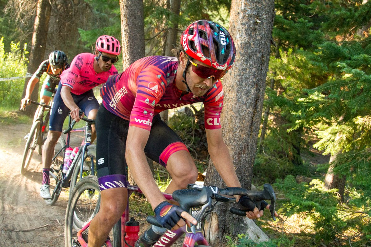 sbtgrvl's tweet photo. Favorite #SBTGRVL moment #tbt with @peterstetina "When we exited Fetcher Ranch, there was a split and @PaysonMcElveen @finsty and I had missed out. We were tired from Leadville and had to decide whether we race each other for #LeadBoat or the others for SBT..." https://t.co/EyJCK8QpE2