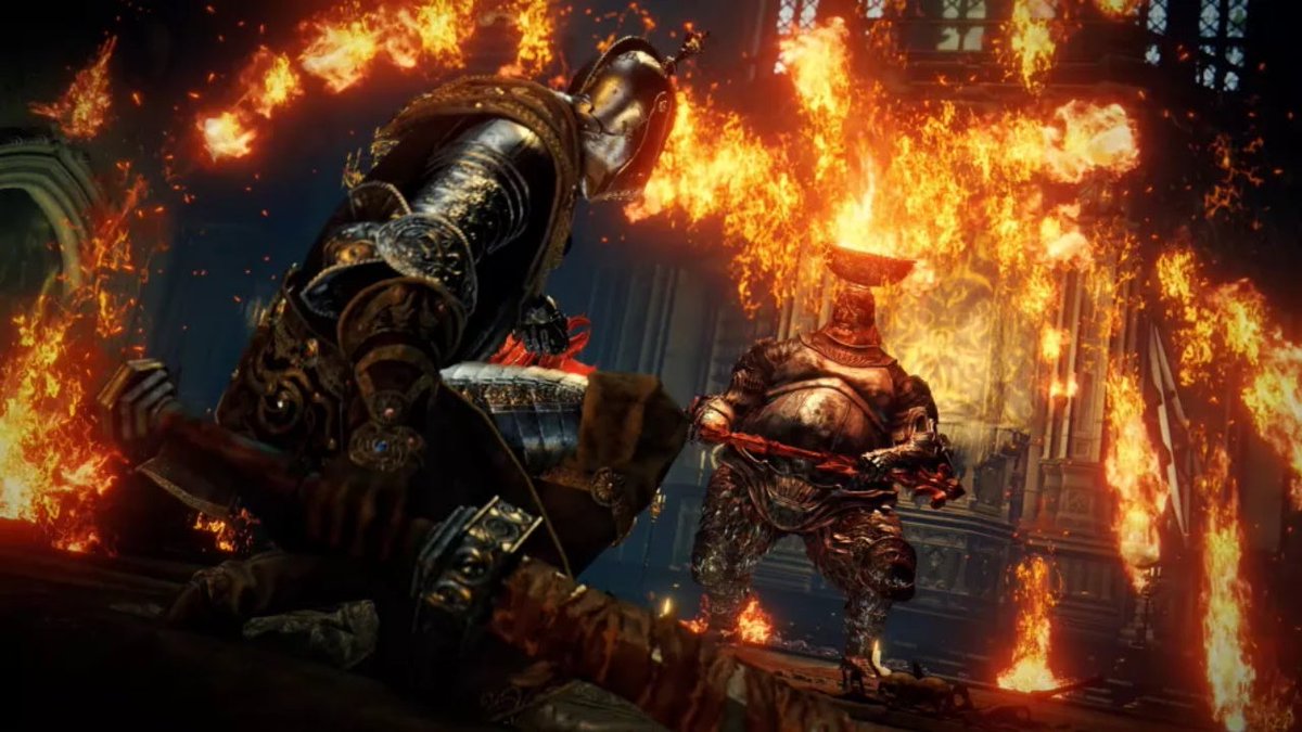 IGN's tweet photo. FromSoftware has revealed 15 minutes of new Elden Ring gameplay. https://t.co/jTPYDqG3EH https://t.co/9roCPdWIgu