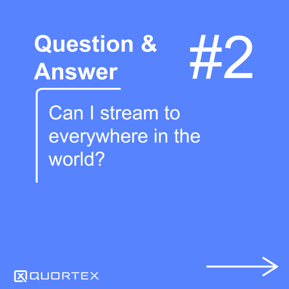 QuortexIo's tweet photo. ββ Quortex I/O, question #2
πππ
All the specifications here: https://t.co/LxYWhGhIM5
#stream #OTT #Saas #Live #QuortexIO https://t.co/1k8DZ1GSYq