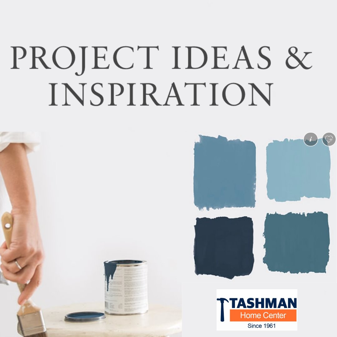 TashmanHardware's tweet image. Get creative with color in small spaces, from studio apartment ideas to making the most out of your home’s painted accent walls, hallways, alcoves and other nooks .Smaller spaces are easier to repaint with greater frequency. What color will you choose? #BenMoore #paint #Tashmans