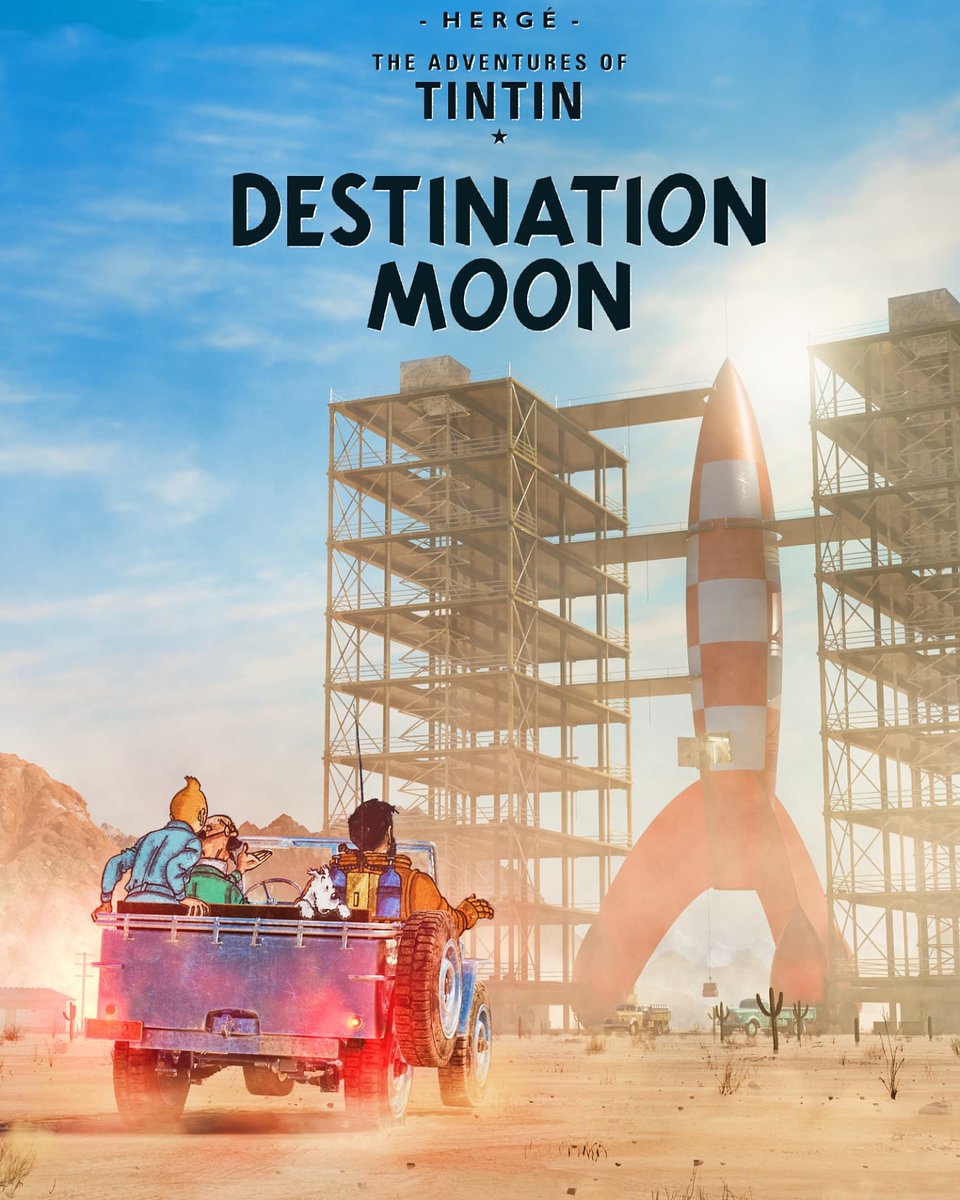 My re-creation of an iconic Tintin image. Done in cinema 4d and redshift.
As a kid my favorite comic book was Tintin, so it was quite fun to bring a new and different vibe into this. 

#Tintin #c4d #nft #cryptoart