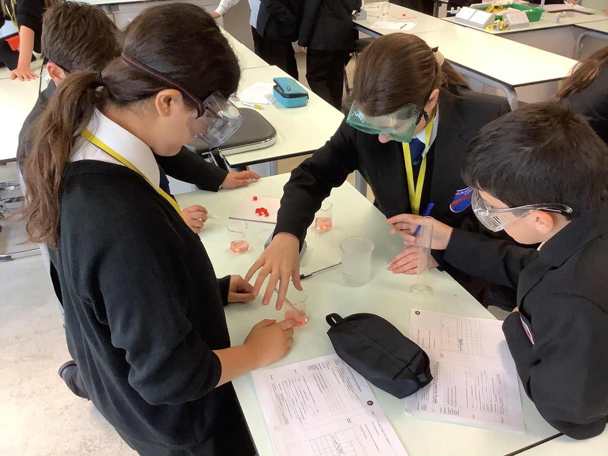 During todays lesson we looked at the factors that affect the rate that something dissolves. By the end of the lesson everyone could tell me these factors.