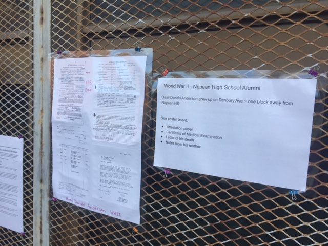 Remembrance Day Learning Walk, created by our wonderful @NHS_Library. Posted at the back of the school &amp; available for both local &amp; school communities
@NHS_info. Great opportunity to reflect and remember.