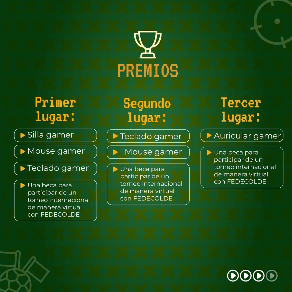 FIFAPY's tweet photo. #GamingCup | ¡Participá del torneo de FIFA 2022 más importante del año! ⚽🥅🏟

🔗 Inscribite sin costo en https://t.co/lGqm3kuHsH (Link en la biografía). ¡Tenés tiempo hasta el 14 de noviembre!

🗓️ El torneo será del 16 al 28 de noviembre.
👾 La inscripción es gratuita. https://t.co/eip03tWXbm