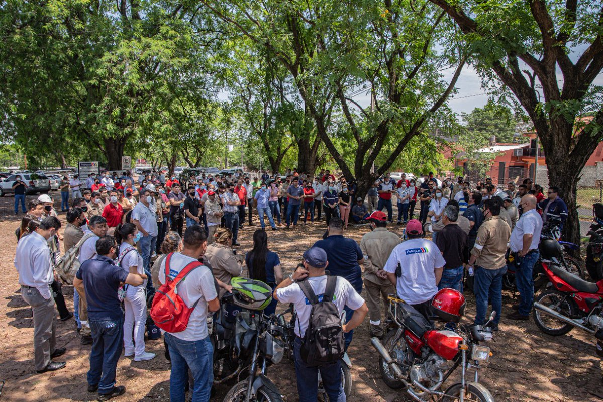 Sifunppar's tweet photo. Los dirigentes de los 6 sindicatos que conforman el Consejo Intersindical de PETROPAR en pie de guerra por la defensa de los USS 50 millones, las obras en M.J. Troche y los contratados de la Institución!... ¡PETROPAR SE DEFIENDE! https://t.co/lVjCn1ZGrA