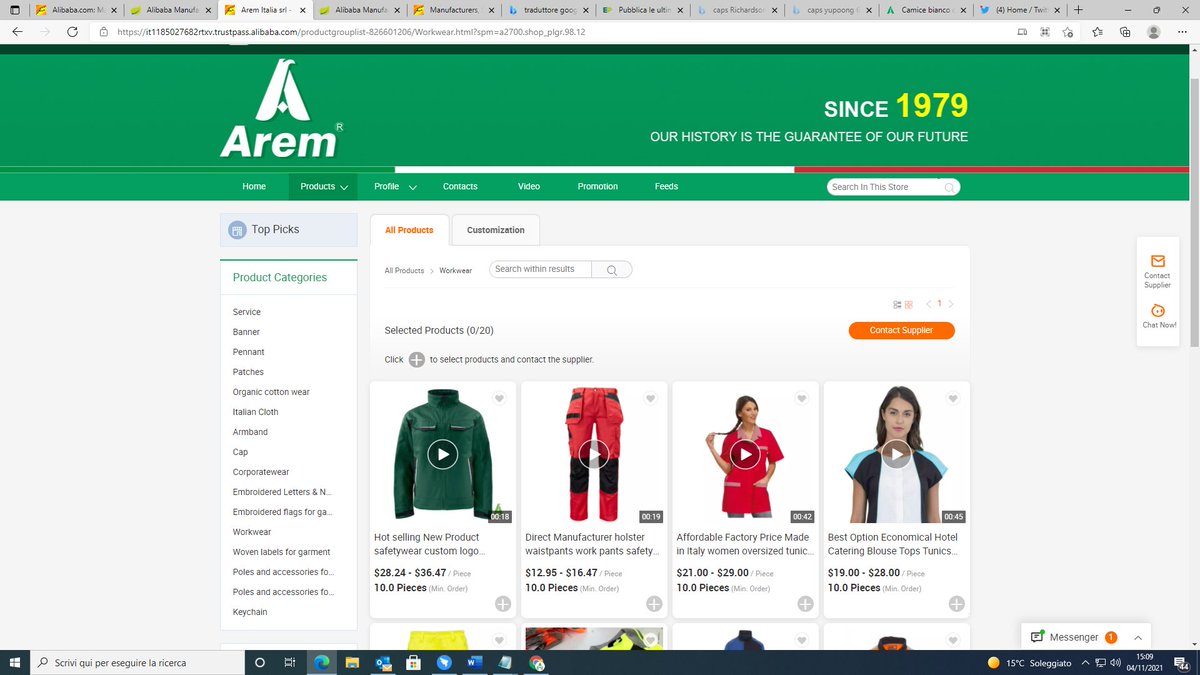 AremTessile's tweet photo. Il nostro sito su https://t.co/efqm8xQ4mq , sempre tra i primi posti per le vendite nel mondo. #rfq #customtextile #LiveStreaming #sales #ecommerce https://t.co/bWNMd5pgfw https://t.co/nE5B0MD6vD