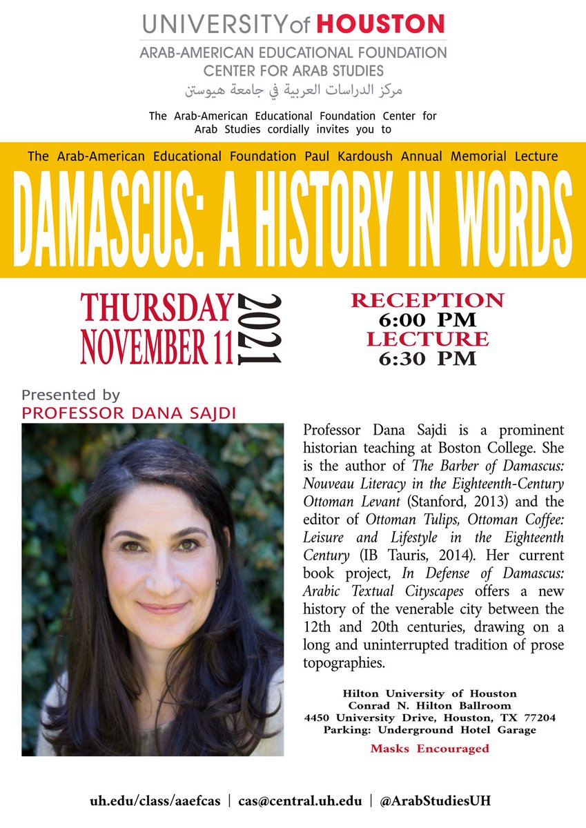 AAEF Center for Arab Studies tweet media