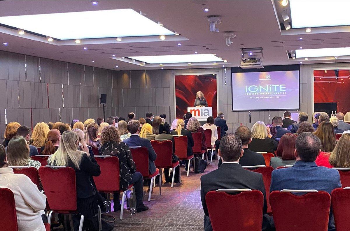 Delighted to join <a href="/MIAuk/">Meetings Industry Association</a> for their annual conference #Ignite this morning. 
The business events sector - including its supply chain - plays an incredibly important role in our economy and it's great to see business events up and running in person again. #Ignite