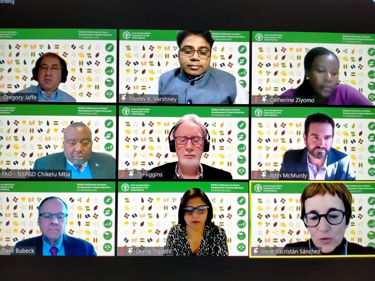 Great to see #GM and #GE crops discussed at <a href="/FAO/">Food and Agriculture Organization</a> #SeedConference. The world needs gene technology!