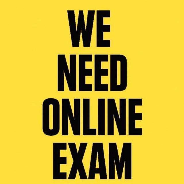 najmas_d's tweet photo. #weneedonlinexam https://t.co/YtCAvhhEMx