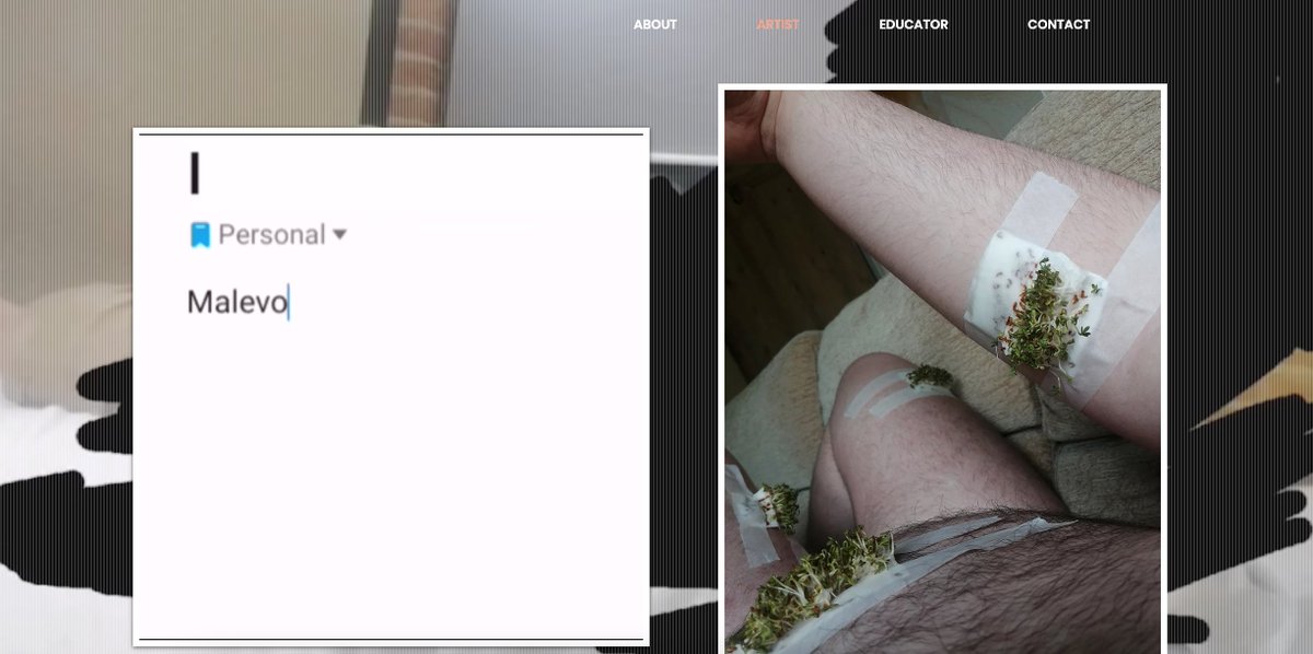 LBStudioooo's tweet photo. Another website we created, was for visual artist @lukebeechartist

We designed the site to provide a creative online presence for his amazing work.

https://t.co/UkAhQ29U28

#artist #webdevelopment #webdesign #Creative #design #visualarts #Website #mentalillness #queerart https://t.co/TmcxhO8zYr