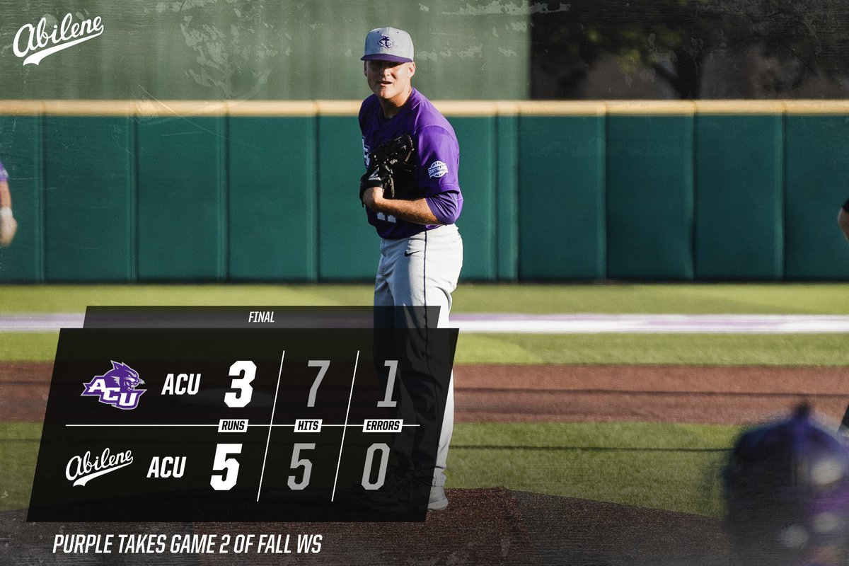 ACU Baseball tweet media