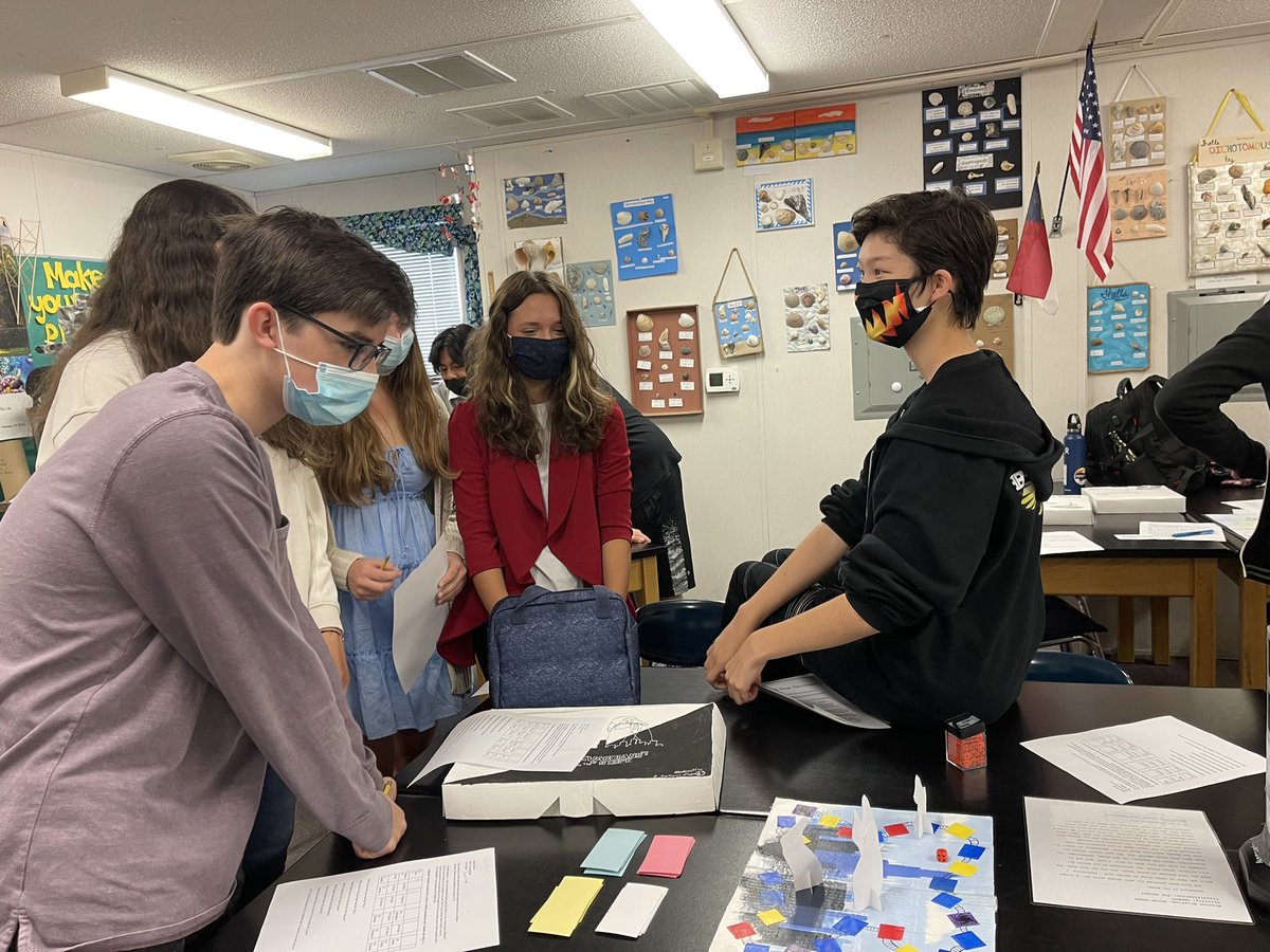 IamRochelleW's tweet photo. Project Management review in the form of student made board games. Final Exam here we come. @ibech @Letisha_Kirby @kcwallace_cte @CTEforNC https://t.co/Pxn5f4WAmF