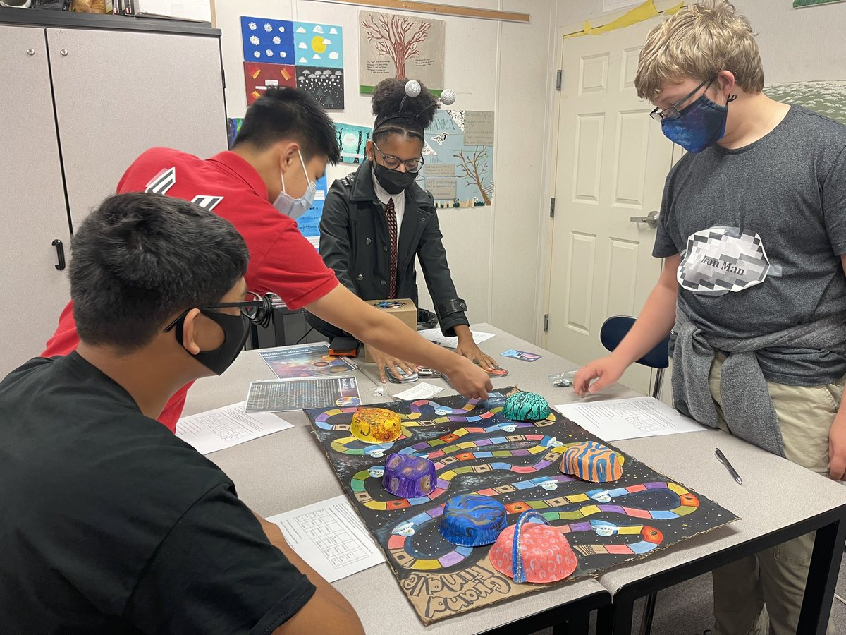 IamRochelleW's tweet photo. Project Management review in the form of student made board games. Final Exam here we come. @ibech @Letisha_Kirby @kcwallace_cte @CTEforNC https://t.co/Pxn5f4WAmF