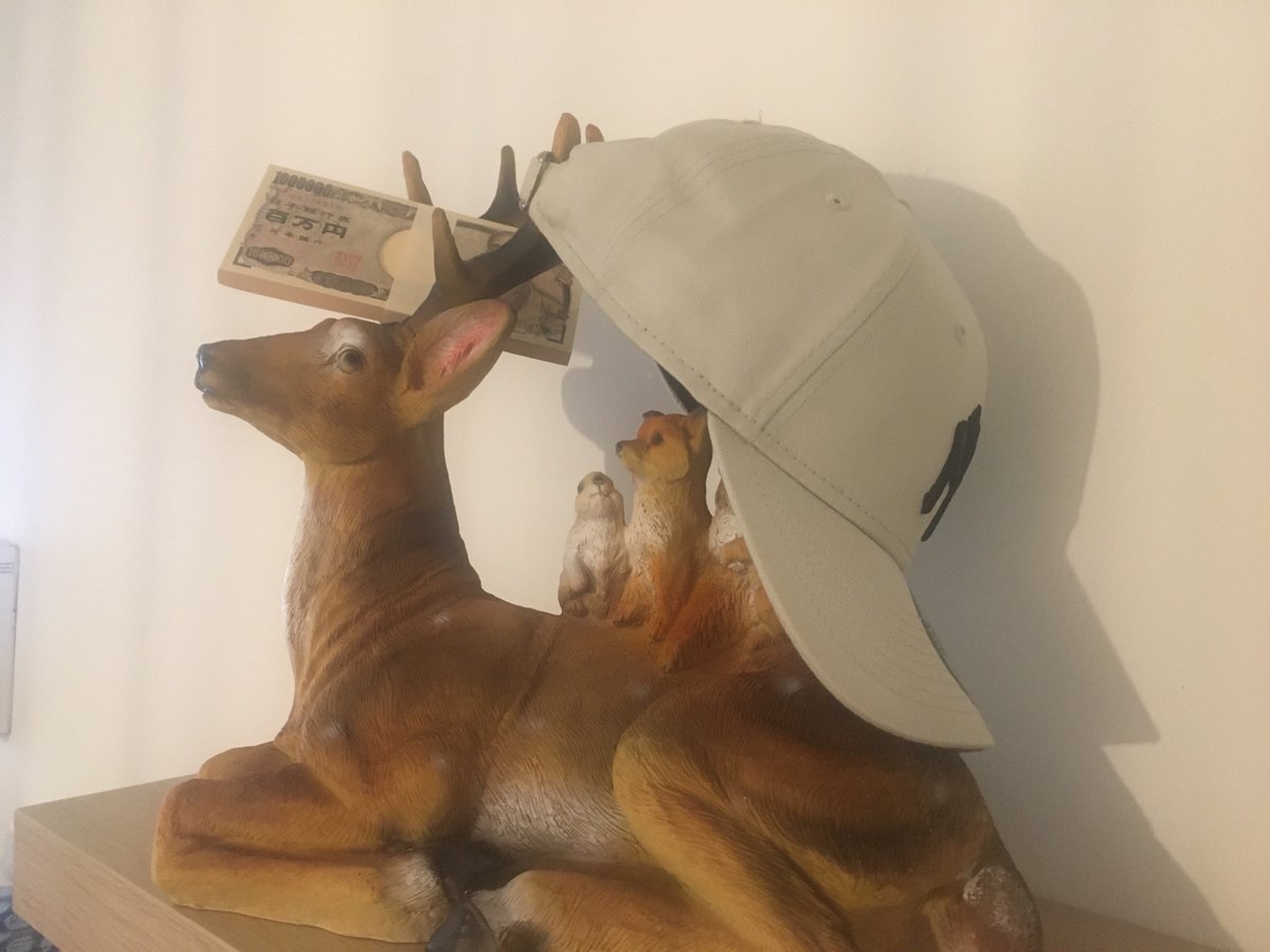 誕プレに鹿を丸々一頭もらいました