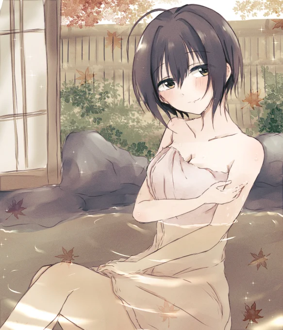 温泉美穂ちゃん…… 