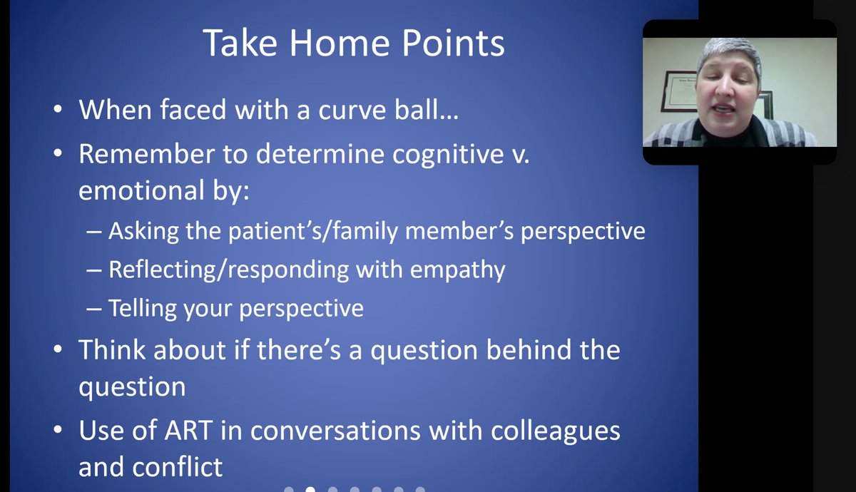 Sinai Hospital of Baltimore IM Residency (@sinaibmoreimres) on Twitter photo Fascinating grand rounds today <a href="/SinaiBmoreIMRes/">Sinai Hospital of Baltimore IM Residency</a> by Dr. Lynn O’Neill M.D on “The ART of Communication: Patient Care, Colleagues, and Conflict.”. We learnt about using the communication skill, "Ask, Respond, Tell (ART)," in conversations with colleagues as well as our patients. Fascinating grand rounds today <a href="/SinaiBmoreIMRes/">Sinai Hospital of Baltimore IM Residency</a> by Dr. Lynn O’Neill M.D on “The ART of Communication: Patient Care, Colleagues, and Conflict.”. We learnt about using the communication skill, "Ask, Respond, Tell (ART)," in conversations with colleagues as well as our patients.