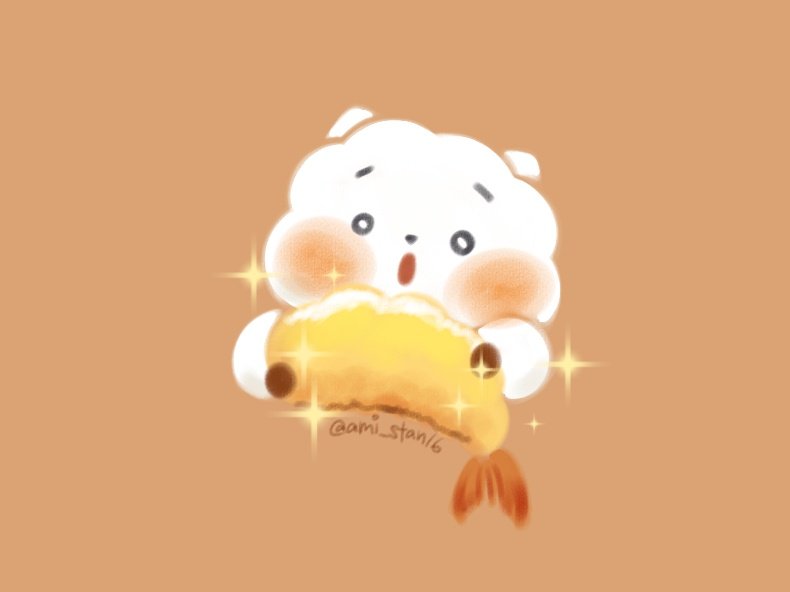 rj found a big shrimp🍤✨ what's he gonna do with it? 🤔👀