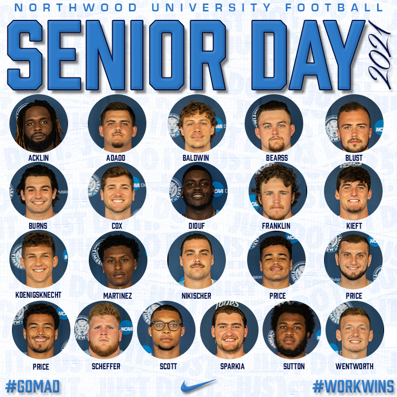 Northwoodfball's tweet photo. Today we recognize another graduating class of Timberwolves! Congratulations to all of you and your families!

#WorkWins #TheWood #GoMAD #SeniorDay https://t.co/XGUgFbxx0s