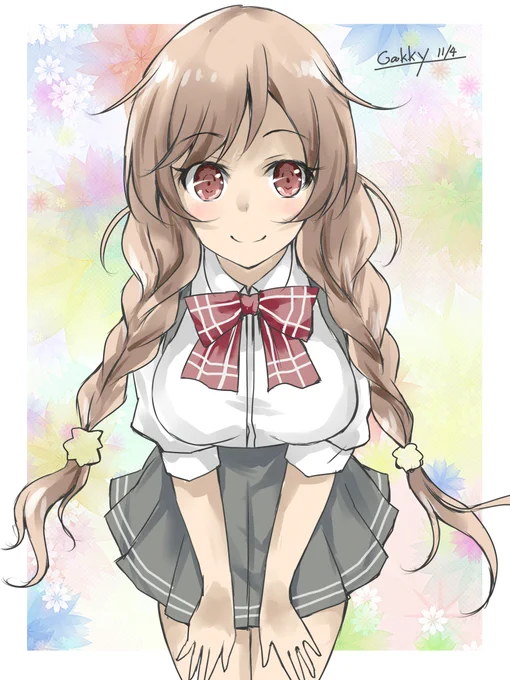 #艦これ版真剣お絵描き60分一本勝負_20211104
#艦これ版深夜の真剣お絵描き60分一本勝負
提督さん、おはようございます。 