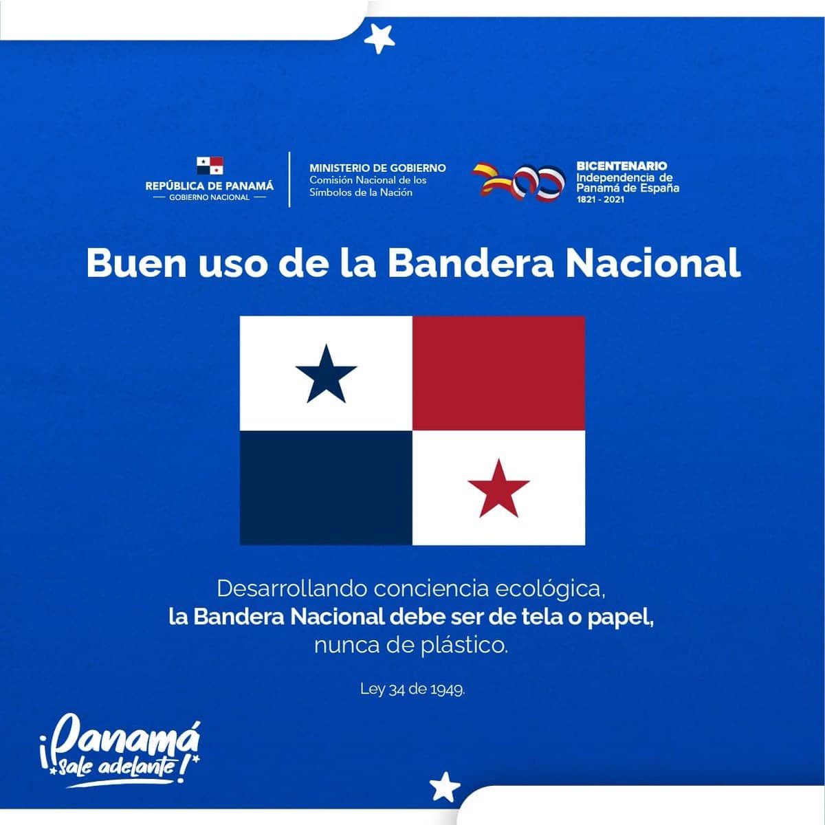 CONASINAPma's tweet photo. 4 de noviembre • 
Día de los Símbolos Patrios
María Ossa de Amador se puso de acuerdo con su cuñada Angélica de Ossa y el 2 de noviembre entraron de noche a una casa abandonada y con una máquina de coser portátil, cosen las dos primeras banderas

Ley ⤵️
https://t.co/aSgLIvtIpd https://t.co/c3l53mfNlW
