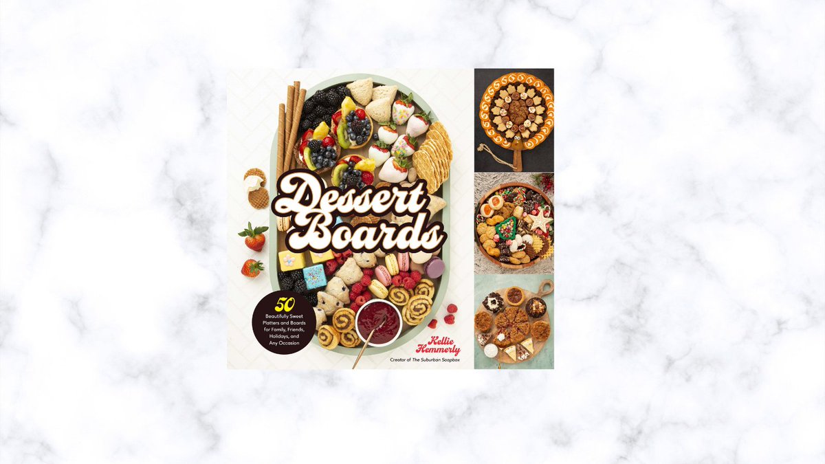 With Kellie Hemmerly’s, <a href="/suburbansoapbox/">Kellie Hemmerly</a>, creative and gorgeous Dessert Boards, you can take the exciting trend of artfully composed food platters and boards in an entirely sweet new direction. 

ow.ly/5oov50GG8bZ

#charcuterieboard #dessert #holiday #bookrelease